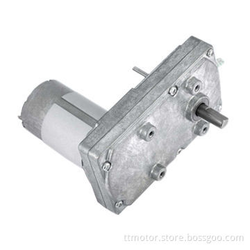 Square gear Motor 12V with Eccentric Out Shaft Gearbox